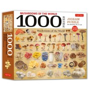 Mushrooms of the World Pussel 1000 bitar